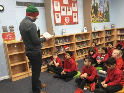 Image of Year 3 (Class 8) - English - Library Reading Time