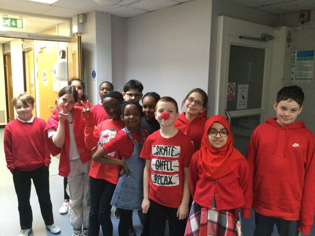 Image of Year 5 (Class 15) - Red Nose Day