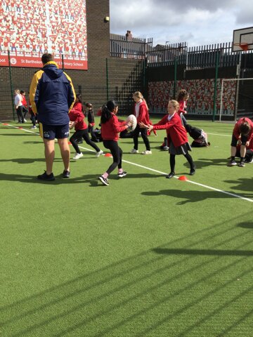 Image of Year 4 - P.E - Rugby Taster