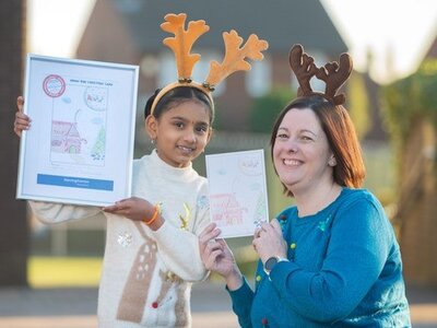 Image of Christmas Card Competition Winner