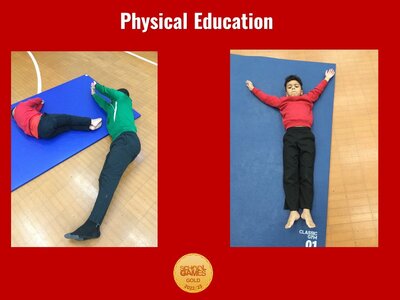 Image of Curriculum - Physical Education - Body Letters