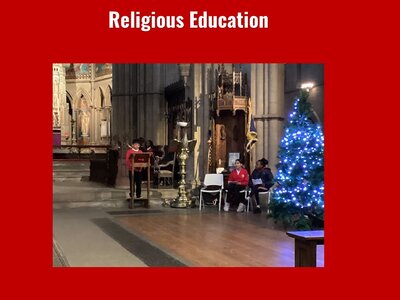 Image of Curriculum - Religious Education - Carol Service at Church