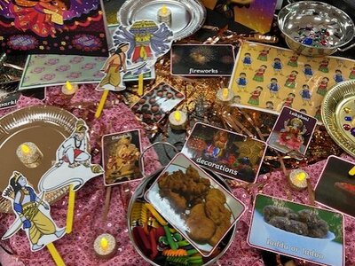 Image of Reception (Class 1) - R.E - Diwali