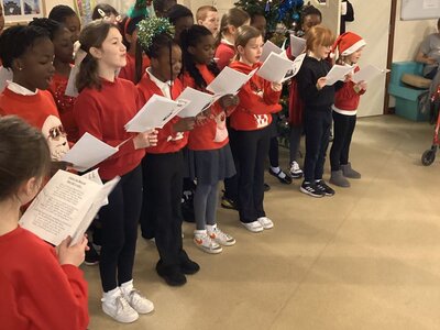 Image of School Choir - Stocks Hill Community Centre Visit