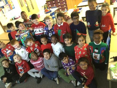 Image of Year 2 (Class 7) - Christmas Jumper Day & Party
