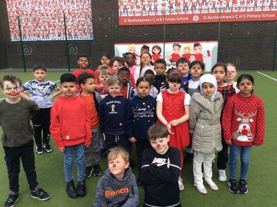 Image of Year 3 (Class 9) - Red Nose Day 2023