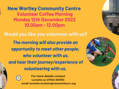 Image of New Wortley Community Centre Coffee Morning
