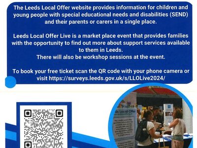 Image of Leeds Local Offer Live - Thursday 21st March 2024 (10:00 - 14:00)