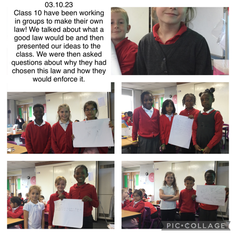 Image of Year 3 (Class 10) - PSHE - Laws