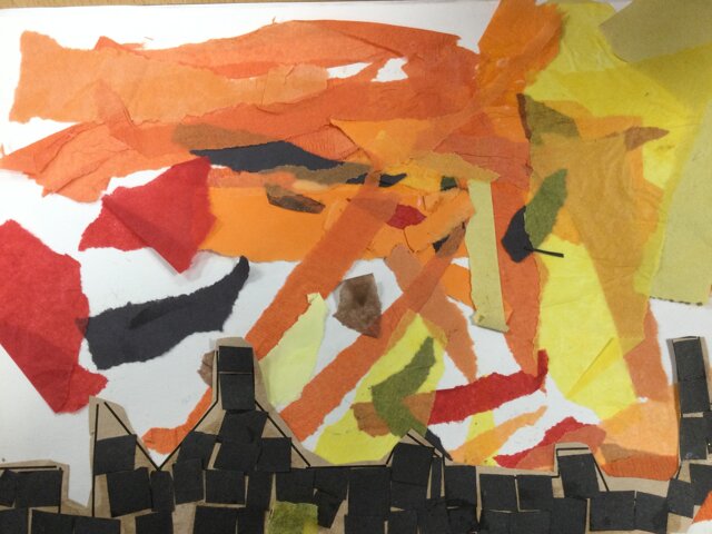 Image of Year 2 (Class 7) - Art - Collages / Mosaics