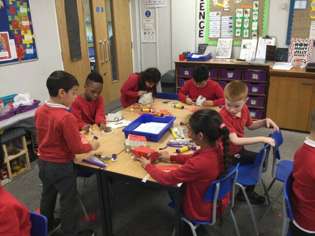 Image of Year 2 (Class 7) - Design Technology - Designing & Making Fire Engines