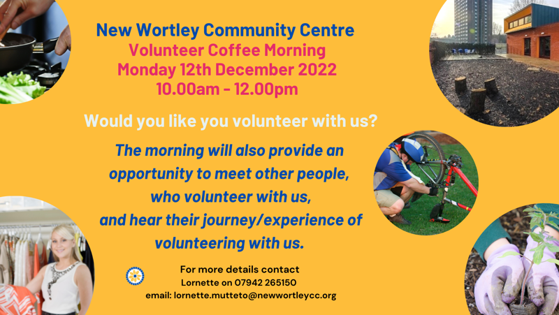 Image of New Wortley Community Centre Coffee Morning